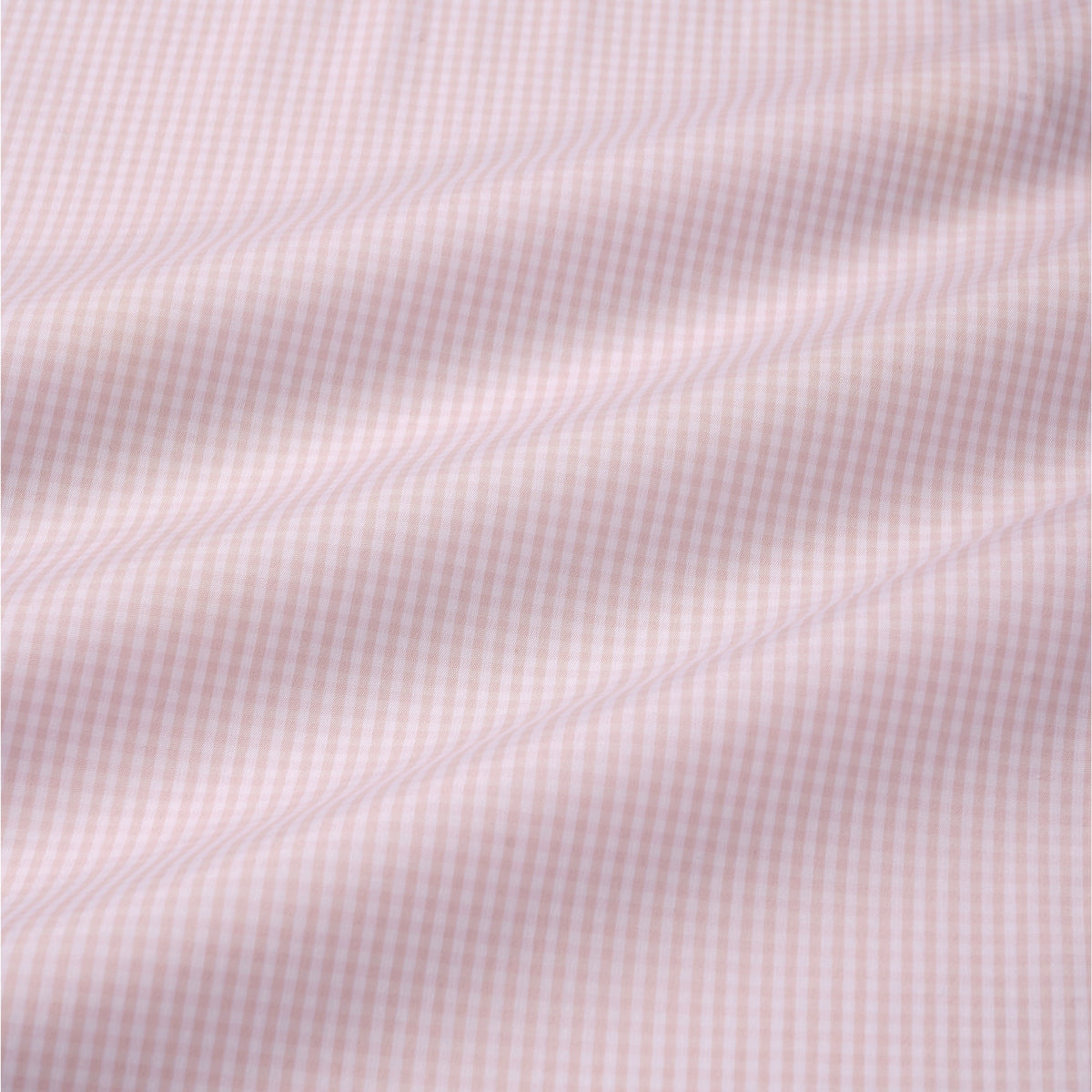 Pale Pink & White Tailored Fit Essential Gingham Formal Shirt